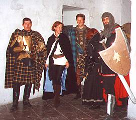 Delegation aus Whiskey Valley und Erhard von Greifenfels (r), © SUS & MT